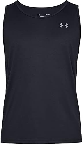 Under Armour Men's Tech 2.0 Tank Top , Black (001)/Pitch Gray , Large