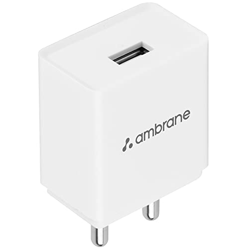 Ambrane RAAP S1 Micro USB Charger for Tablets - White
