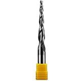 Konische kugelförmige fräser, Vollhartmetall-Schaftfräser mit konischem Kugelkopf, R0,25–R2,0, 3,175–8 mm Schaft, 2 Schneiden(R1.5X30X6DX75L)