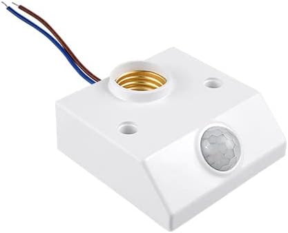 Accesorios de iluminación 1 unid llevó la lámpara titular de la lámpara del sensor de movimiento infrarrojo PIR Control de sonido Base de la lámpara