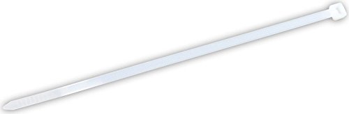 Fascette plastica Nylon 250x4,5 mm Confezione 100 pezzi Bianco