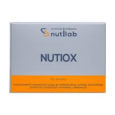 Nutiox Nutilab 30 Cápsulas – Pack de 2 Unidades (60 Cápsulas en Total), Formato Ahorro con Extractos Botánicos Seleccionados y Antioxidantes para la Protección Celular