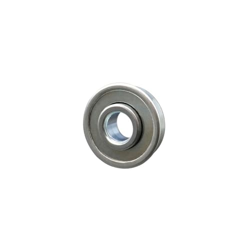 Flanged Ball Bearing for Industrial Caster Wheels - 1/2 Inch Inside Diameter x 1-3/8 Inch Outside Diameter - Service Caster Brand