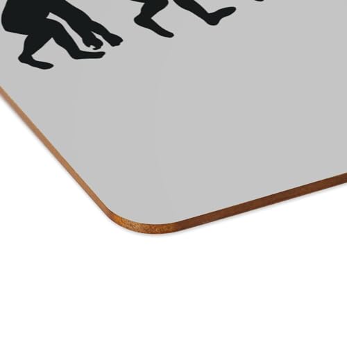 Sets de Table Liège Anti-Rayures Napperons Gris Slackline - 4