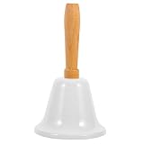 【design unique】 cette cloche de dîner adopte un design rétro, est exquise et et convient comme décoration de table de . la poignée est conçue de manière ergonomique pour vous offrir une prise confortable.