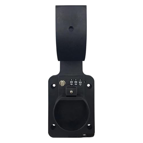 pumpumlia Soporte de cable adaptador de carga de vehículo eléctrico con robo para garaje o estacionamiento, durabilidad, soporte de cable de carga EV