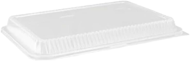 Miniatura 7 de Bandejas de aluminio para hornear de 17.5 x 12.87 x 1.25 pulgadas bandejas desechables de papel de aluminio ideales para brownie, pasteles de café,