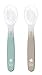 Jané Set Da 2 Cucchiai In Silicone, Morbidi, Lavabili In Lavastoviglie, Da 4 Mesi