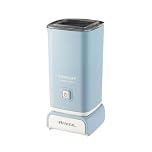 Ariete Cappuccinatore Vintage 2878, Montalatte Elettrico Stile Retrò per Cappuccino e Cioccolata Calda, Montalatte Elettrico Cappuccino in 2 Minuti, Capacità 250ml, Potenza 500 W, Celeste