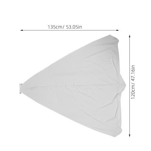 Housse pour enceinte amplifiée blanche coton TOPBATHY