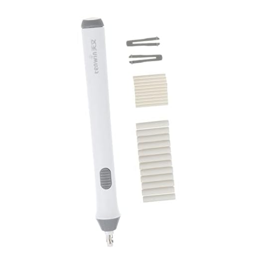 NUOBESTY 1 Set Electric Eraser stizybattery Adhesive Eraser Ink Eraser Electric Drawing Eraser batería portátil Electric Drafting Eraser batterys Pencil Drawing White Pupils abs Highlight