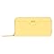 THUN Portafoglio con chiusura zip giallo, ecopelle, Collezione Sempre con Me, 20 x 3 x 10,5 cm