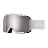 Smith Squad Snow Goggles White Vapor/ChromaPop Sun Platinum Mirror