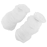 EdLana(エドラナ) 100個 使い捨てヘッドホンイヤーカバー 不織布イヤパッドカバー 伸縮性のあるイヤーカップカバー ほとんどの耳のヘッドホンに適用