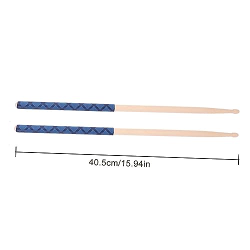 2 pares de baquetas profesionales de madera de arce miniatura 2