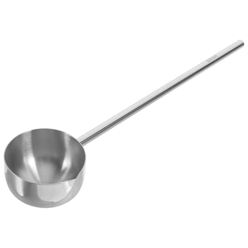 Zerodeko Cazo de Leche Inoxidable Asa y Vertedor Mini Olla Calentadora para Derretir y Utensilio de Cocina Compacto para Porciones Pequeñas
