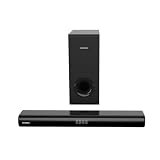Aiwa Barra de Sonido AWSBC800WW con Subwoofer Inalámbrico, Potencia Total de 80W RMS, Bluetooth 5.2, HDMI ARC, Entrada Óptica, USB y AUX, Diseño...