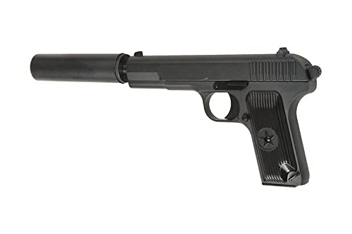Pistolet Airsoft Galaxy G.2A Ressort Métal - Pack Complet 0.5J Avec Billes Et Lunettes Jeu Tir Billes Plastique