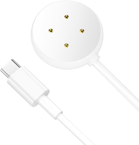 Odejaa Google Pixel Watch 3/2対応 充電ケーブル 1m (Type-C, ホワイト)