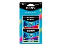 Sony MiniDV DVC 60 Min Color Collection 4er Pack
