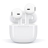 EIGRAMSET Bluetooth 5.0 Kopfhörer, Kopfhörer Kabellos Bluetooth, Immersiver HiFi Bluetooth Kopfhörer, Touch Control Ohrhörer IPX6 Wasserdicht Earbuds