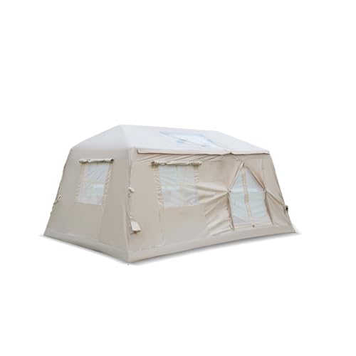 Carpa inflable premium para camping con dosel y tejido Oxford miniatura 2