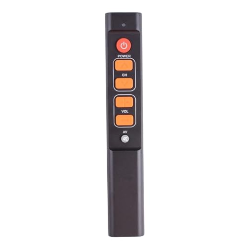 Mando universal con 6 botones grandes fácil de usar para personas mayores en TV y DVD