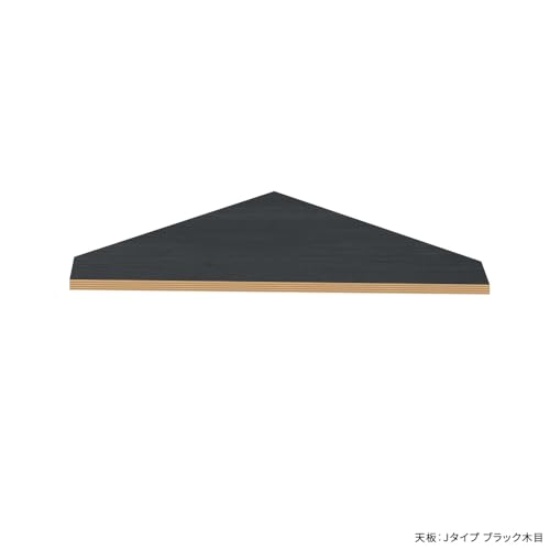 �v���X Garage D3�f�X�N��p�V�� J�^�C�v �w�䃌�X �ؖ� ��98cm �R�[�i�[�f�X�N �u���b�N�ؖ� D3-J 608312