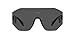 Versace Unisex Sunglasses Dark Grey Frame, Dark Grey Lenses, 0MM