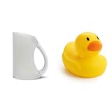 Munchkin 2-Piece Baby Bath Set with Rinse Shampoo Bath Rinser and White Hot Safety Bath Ducky