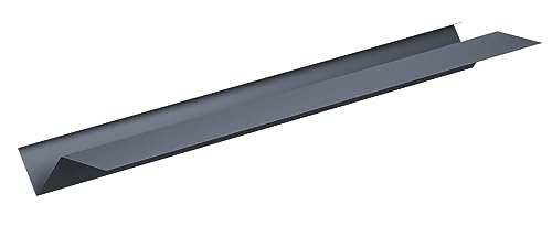 Vordach Dachrinne Aluminium anthrazit V- Mini 1,10 Meter incl. Montagematerial Vordach Dachrinne Aluminium anthrazit V- Mini 1,10 Meter incl. Montagematerial