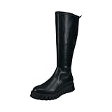 TT bagatt Damen Klassische Stiefel, Frauen Stiefel Kaltfutter,uebergangsschuhe,langschaftstiefel,gefüttert,Boots,schwarz (1000),39 EU/EU UK