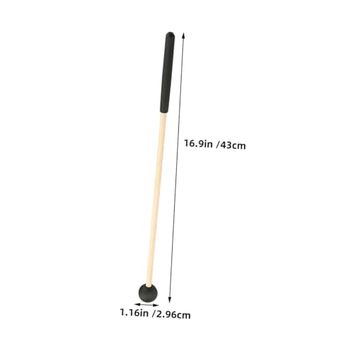 Set de 2 baquetas de percusión con mango de madera miniatura 2