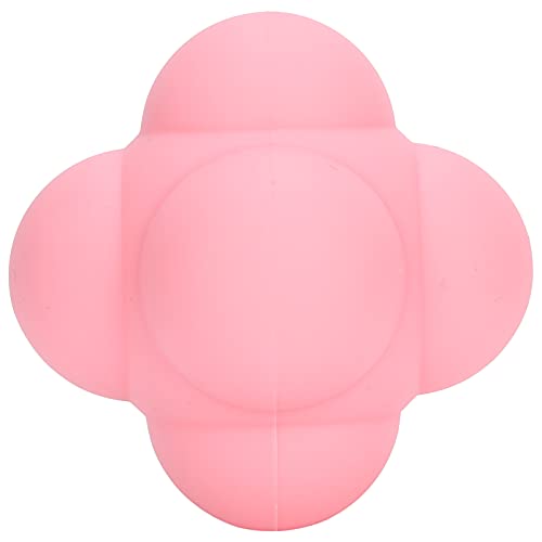 Silicone Bounce Reaction Ball Reflex Training Ball,Reaction Ball Portable Silicone Bounce Reaction Ball Hand‑Eye Coordination Speed Reflex Training Ball Hand Exercise Hexagonal Ball (Strawberry) #TOP5