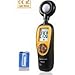 Hti-Xintai Light Meter, Digital Handheld Foot Candle Meter with LCD Display,Actionometer Illuminance Measuring Range 0.1-200,000 Lux/0.01-20,000 Fc (One 9V Battery Included)