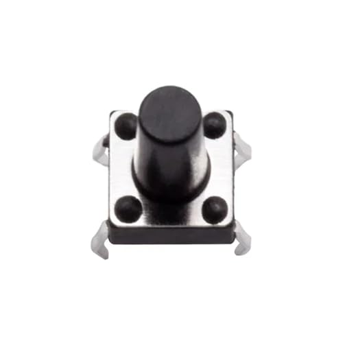 Interruptor pulsador táctil de 4 pines y 12V para reparar botones atascados de TV pack de 10