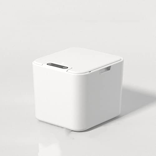 Cubo de basura con sensor cocina automático y papelera estrecha para baño