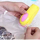 radhika storePortable Mini Heat Sealing Machine Impulse Sealer Seal Packing Plastic Bag Tool l(Multi Color)1
