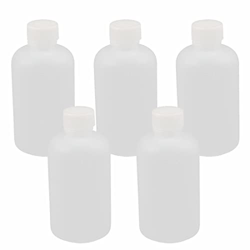 Tool parts 5Pcs 100ml Plastic Small Mouth Chemical Laboratory Bottle Sample Bottle