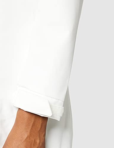 Helly Hansen Women's Long Belfast Waterproof Windproof Breathable Raincoat Jacket With Hood, 001 White, X-Large #TOP4