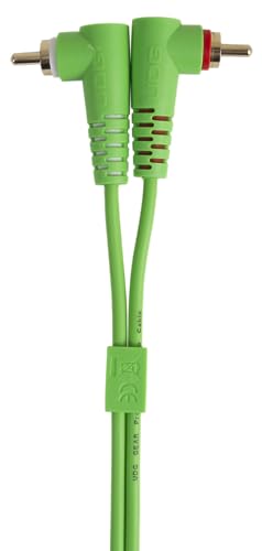 UDG Ultimate Cable (RCA Straight - RCA Angled) Green 3m, 3 meters - Image 3