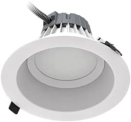 RAB C8R24930UNVW 8" Commercial Downlight, 120-277 Volts, 0-10V Dimmable, No Housing Required (90CRI - 24 Watts, 3000K)