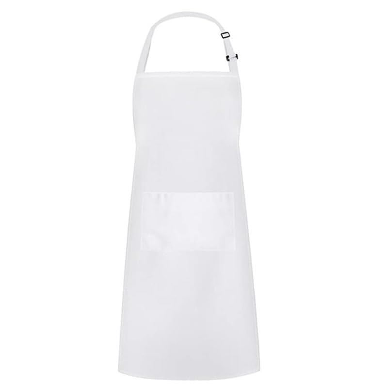 Kitchen Apron Adjustable Bib Chef Aprons with 2 Pockets Unisex Women Men Aprons Perfect for Home Kitchen, Baking, Gardening, Restaurant, Coffee house BBQ