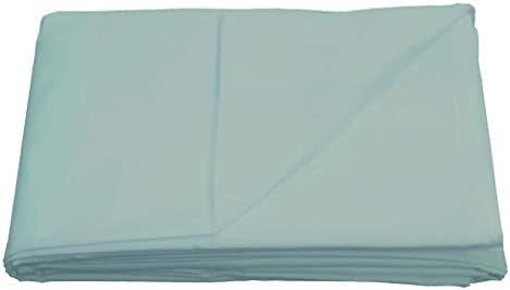 Sleepdown 100% Egyptian Cotton 200 Thread Count Flat Sheet Super Soft Cosy Luxury Bedding Bedsheet Bed Linen - Double - White