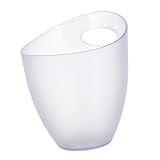 Seau à vin - les conceptions classiques retiennent bien la glace et d'autres objets et ne basculent pas facilement, seau à vin en plastique