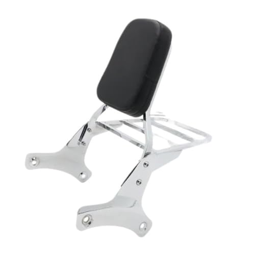 Dossier passager Shadow VT750 C2 en acier chromé premium - 2