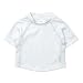 i play. Baby Short Sleeve Rashguard Shirt, White, 18 Months