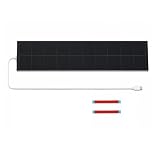 5V 5.5W Solar Panel (1pcs) Charger for Motorized Blinds & Smart Shades, High-Efficiency Cells, USB-A to USB-C Cable, Eco-Friendly Power for Custom Window Treatments - Fits Our Shop Models Only