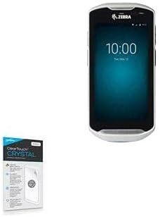 BoxWave Screen Protector Compatible With Zebra TC51 - ClearTouch Crystal (2-Pack), HD Film Skin - Shields From Scratches for Zebra TC51, Zebra TC51, TC56