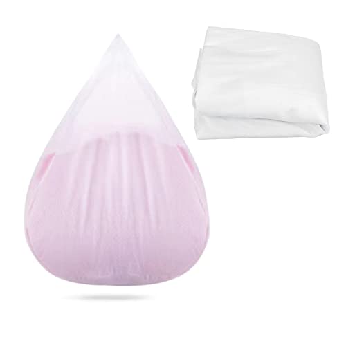 YYAOGAGNG Bean Bag Chair Inner Liner for Bean Bag Chair Cover, Stocking Inner Liner for Bean Bag Chair Cover No Filler, Bean Bag Stocking Net Inner for Filling Polystyrene Beads (L?95x120CM)